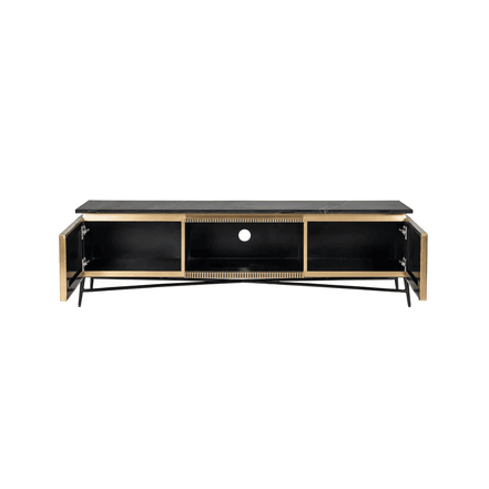 Elysian Brass TV Cabinet