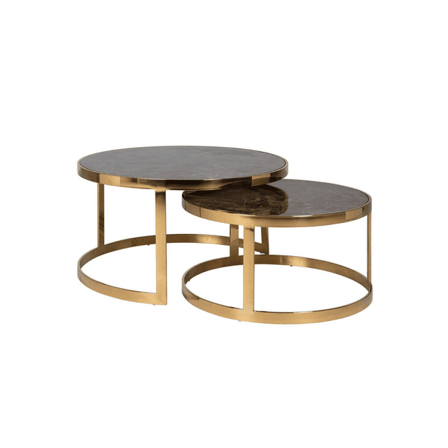Emperador Luxe Coffee Table Set