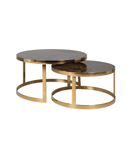 Emperador Luxe Coffee Table Set