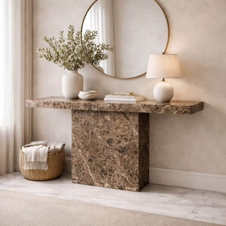 Emperador Luxe Console Table