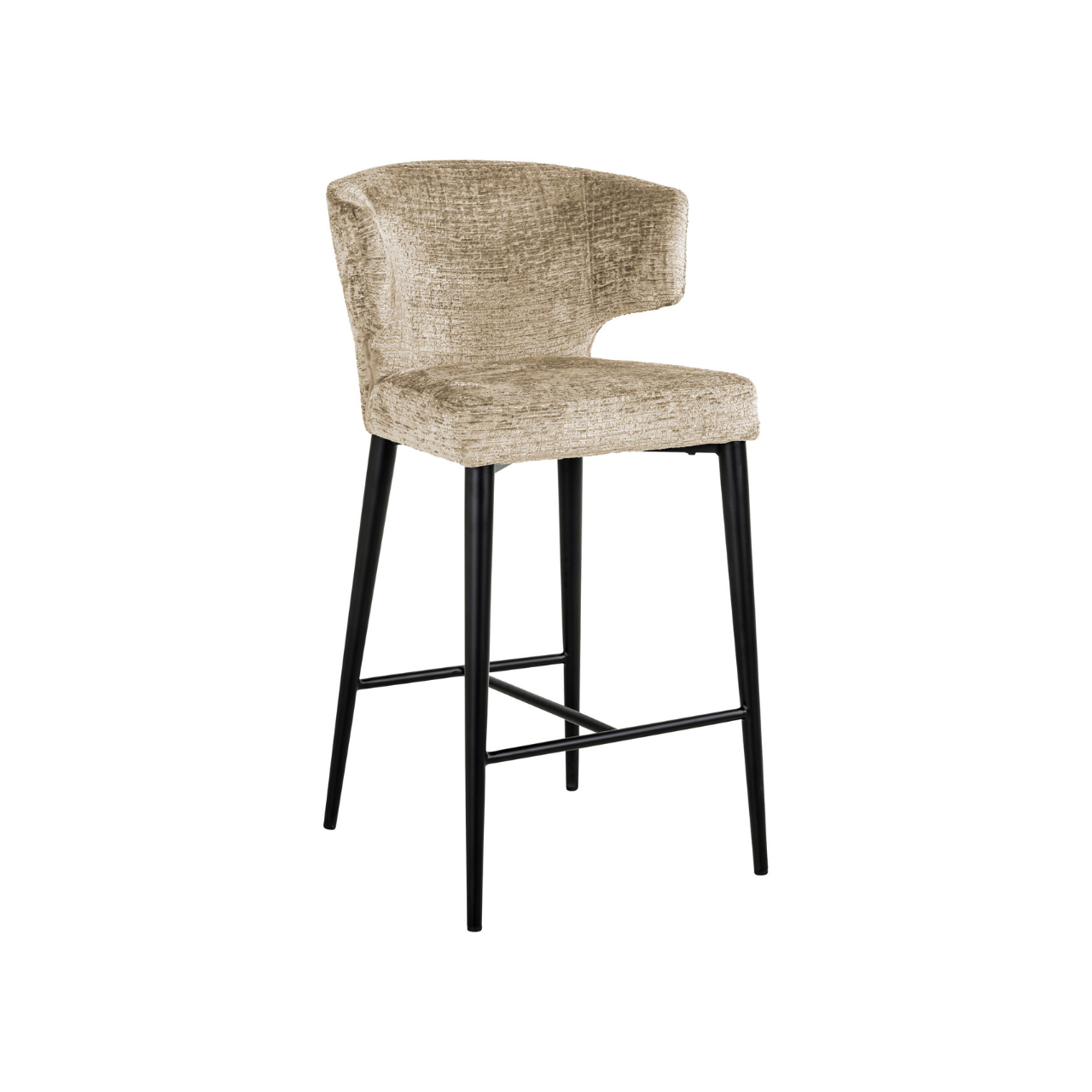 Fusion Velvet Bar Chair