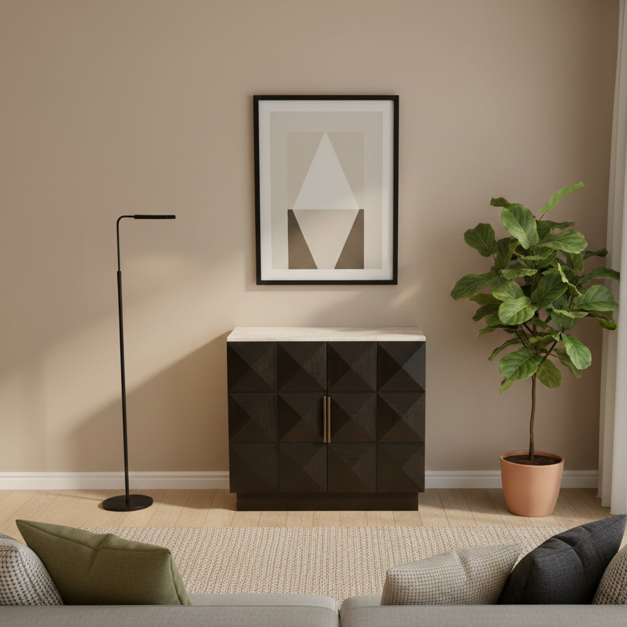 Walnut Luxe Sideboard