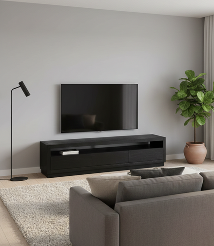 Onyx Matte TV Cabinet