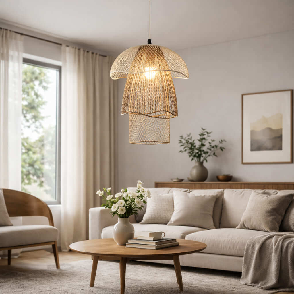 Golden Halo Ceiling Lamp