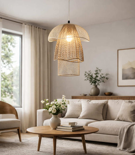 Golden Halo Ceiling Lamp