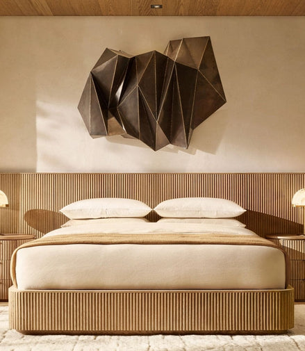 Golden Horizon King Bed