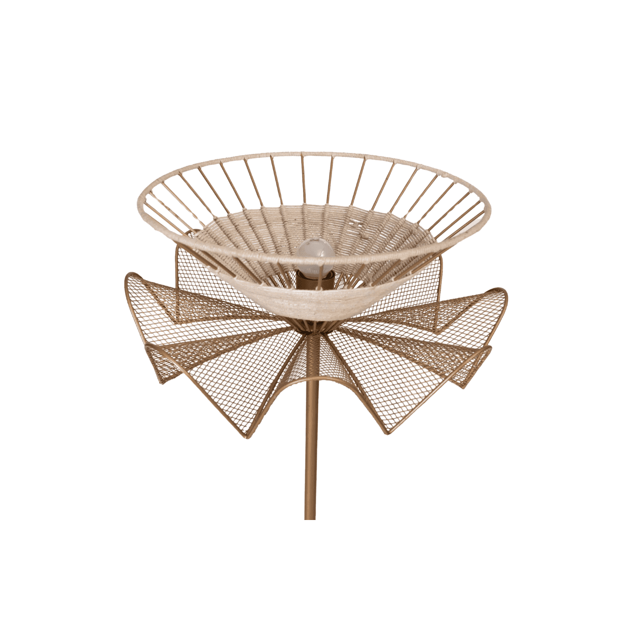 Golden Thread Floor Lamp