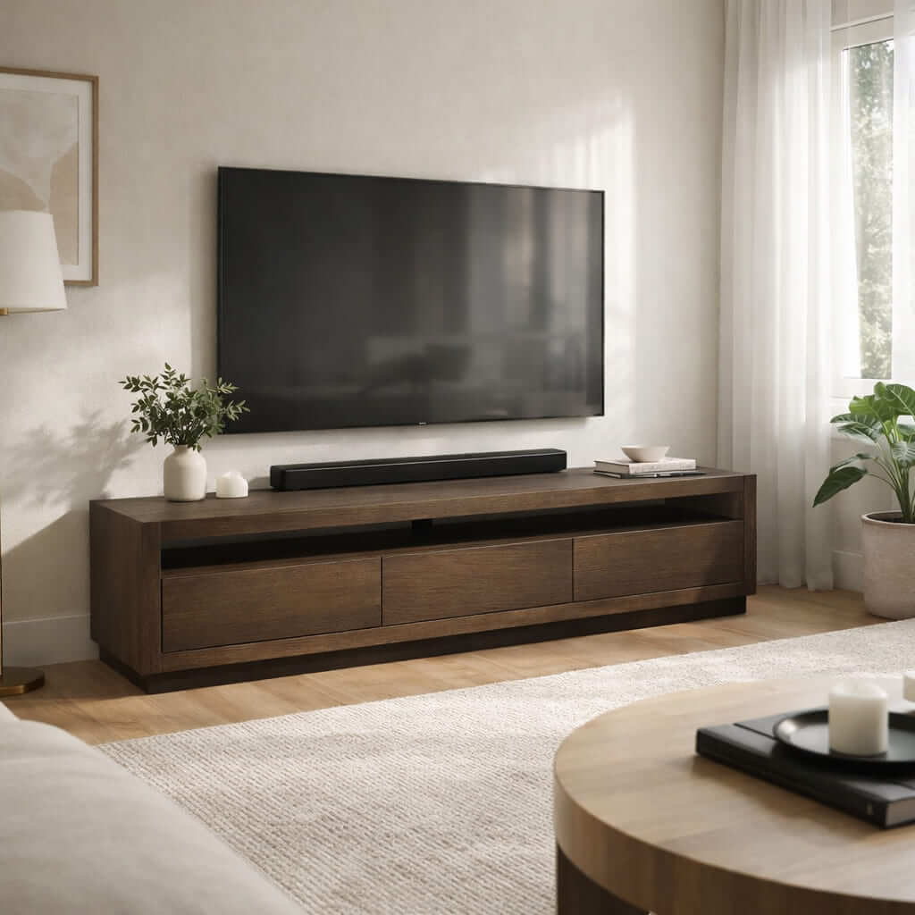 Heritage Walnut TV Cabinet