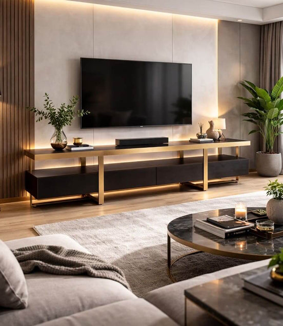Indus Iron TV Cabinet