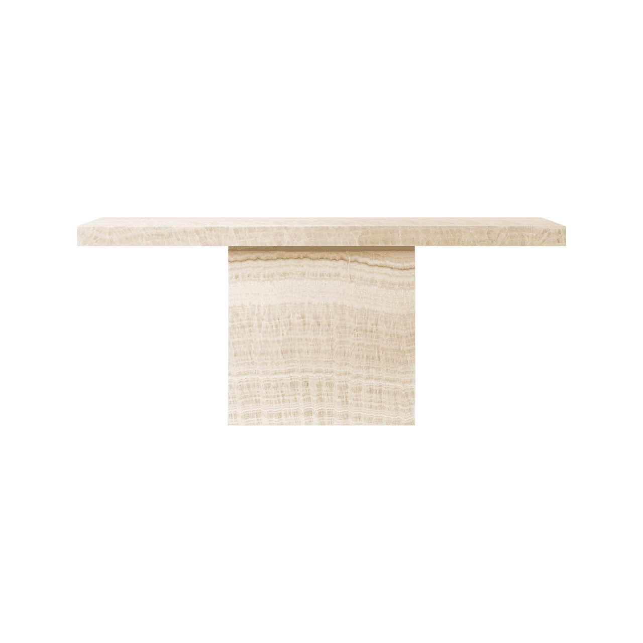 Ivory Onyx Aurelia Console Table