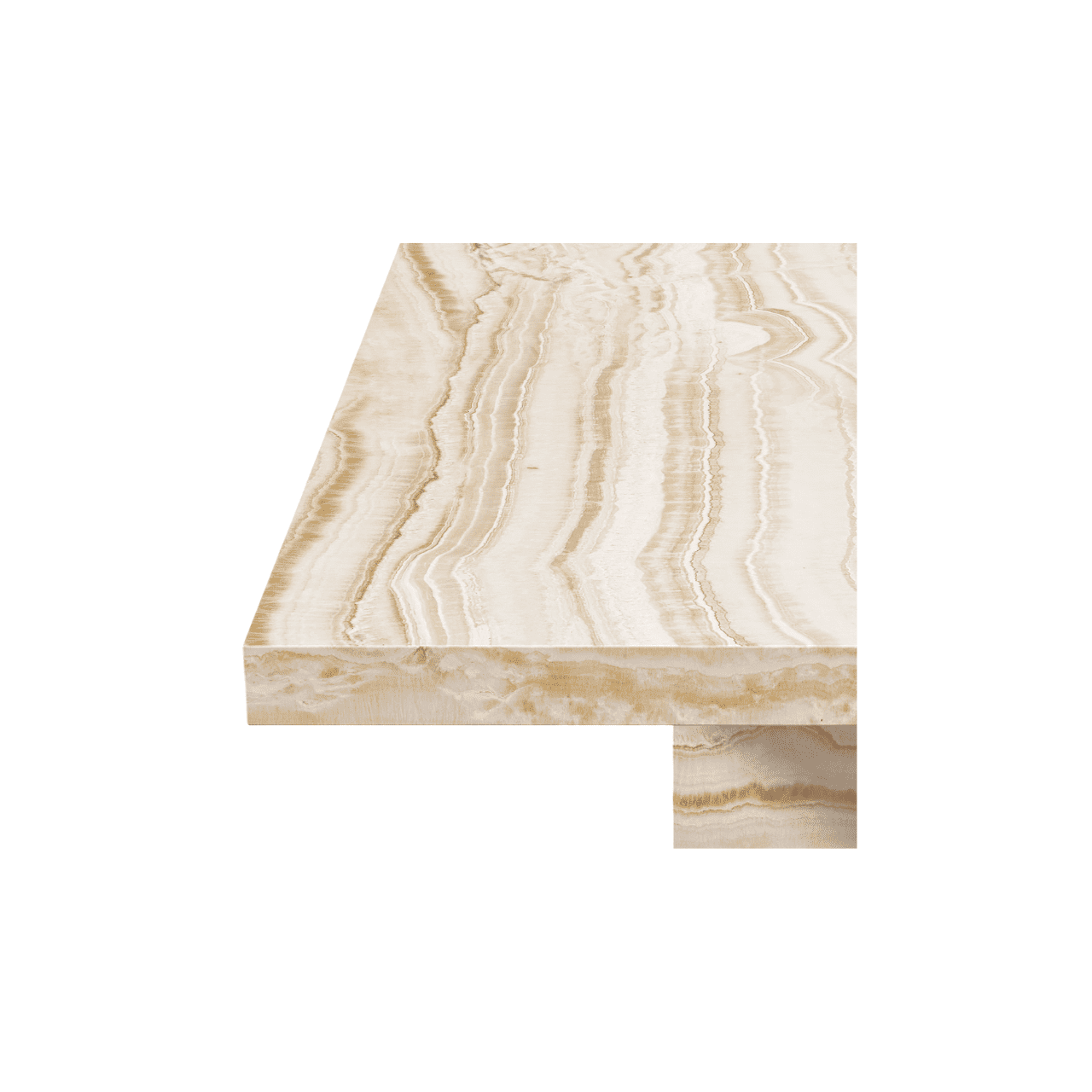 Ivory Onyx Regal Dining Table