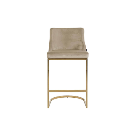 Khakhi Elegance Bar Chair