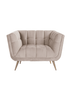 Khaki Luxe Lounge Chair