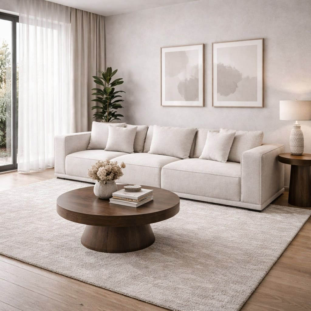 Luna Beige Sofa