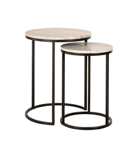 Luna Travertine Nest Set