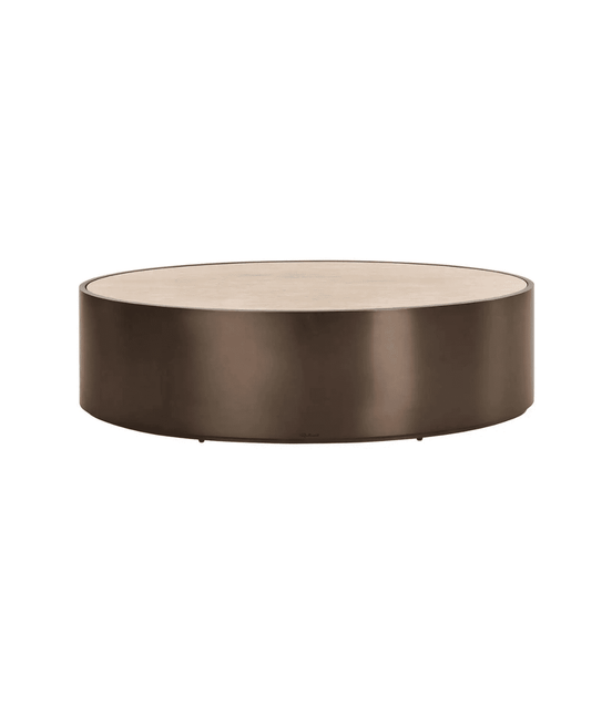 Luxe Travertine Coffee Table