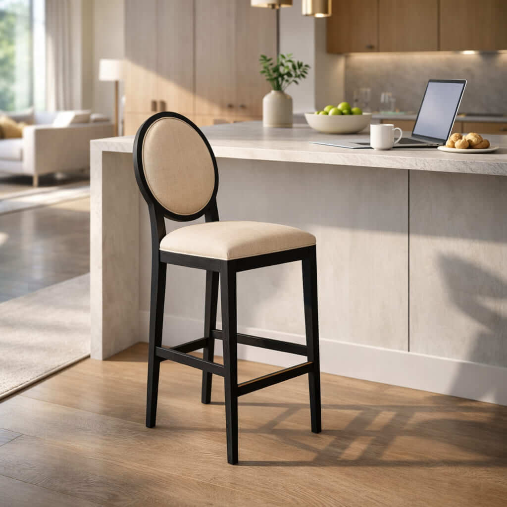 Mango Beige Bar Chair