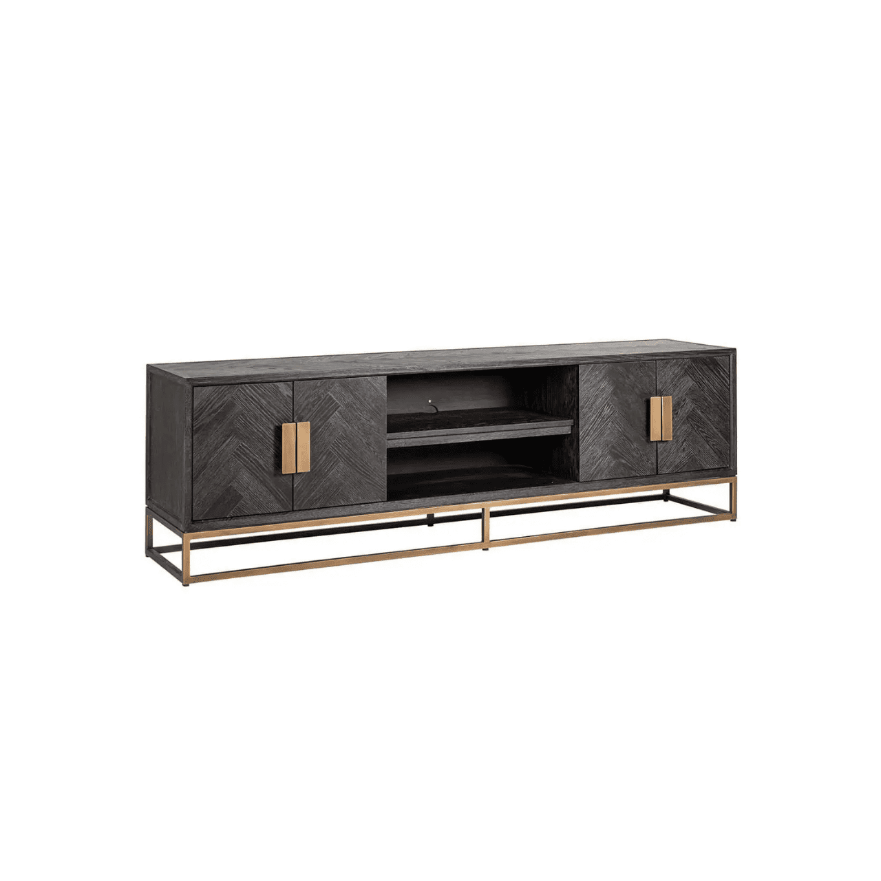 Metro Black TV Cabinet