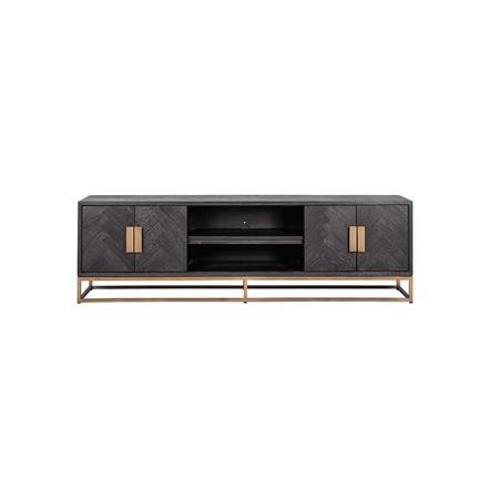 Metro Black TV Cabinet