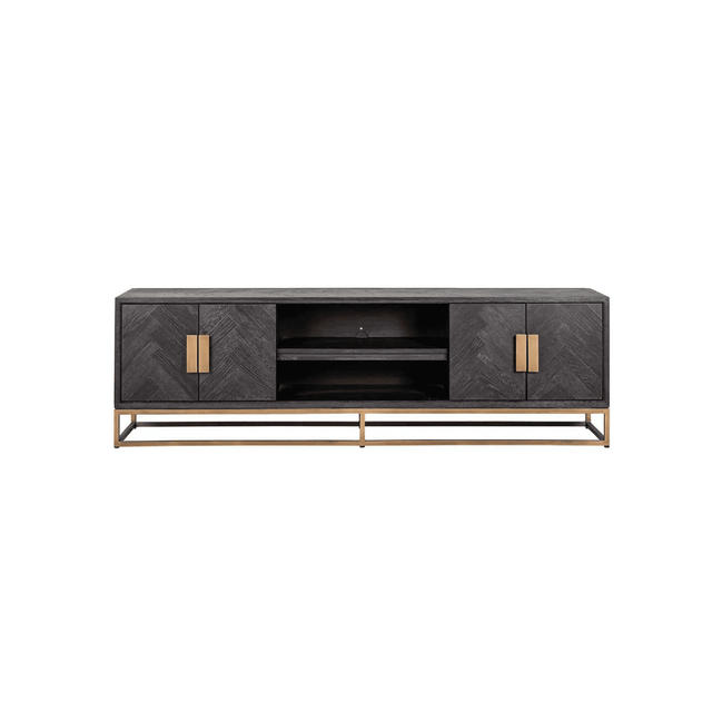 Metro Black TV Cabinet