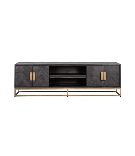 Metro Black TV Cabinet