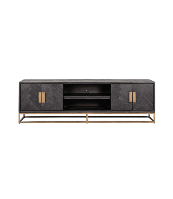 Metro Black TV Cabinet