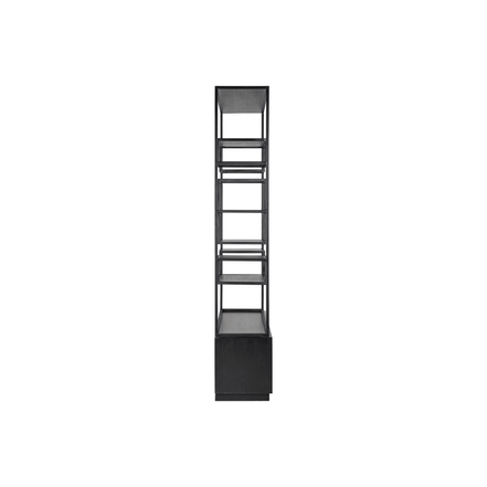 Midnight Ebony Bookshelf