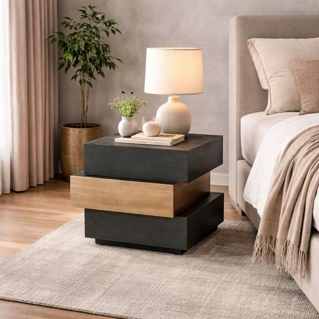 Midnight Oak Table