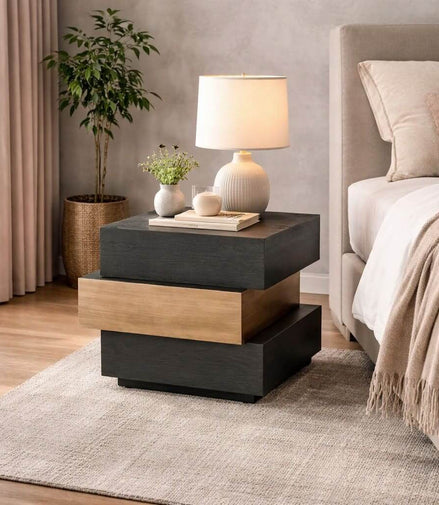 Midnight Oak Table
