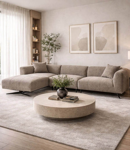 Mocha Luxe Sofa