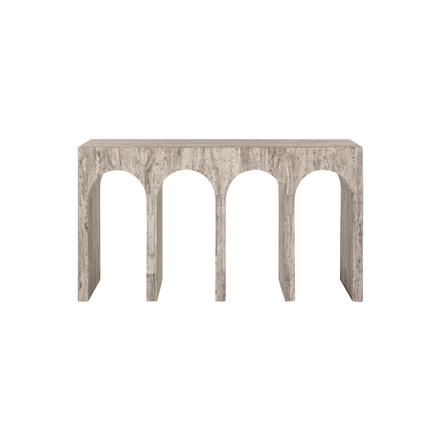 Monaco Travertine Console