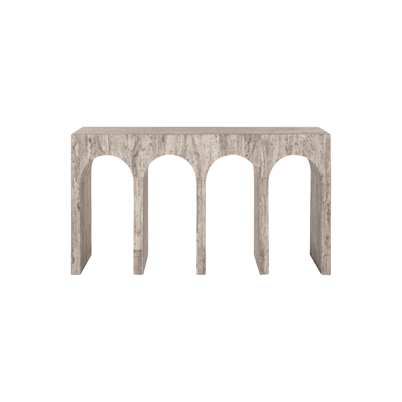 Monaco Travertine Console