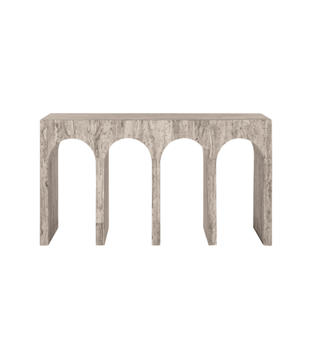 Monaco Travertine Console