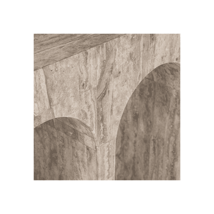 Monaco Travertine Console