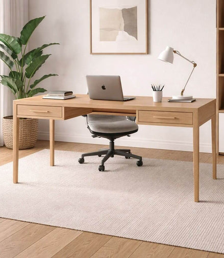 Natural Classic Office Desk