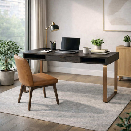 Noir Artisan Office Desk