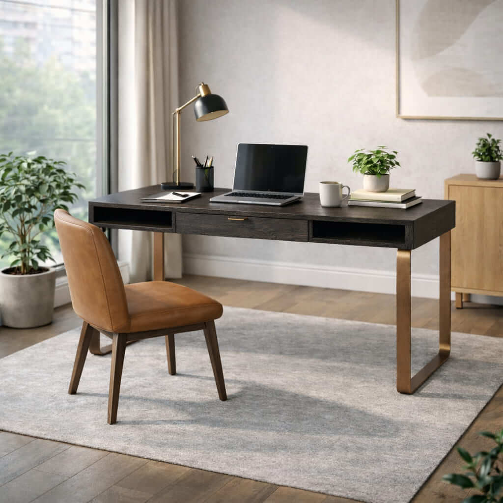 Noir Artisan Office Desk