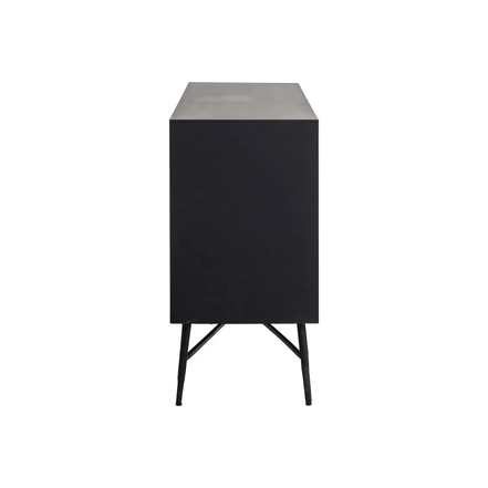 Noir Brass Accent Sideboard