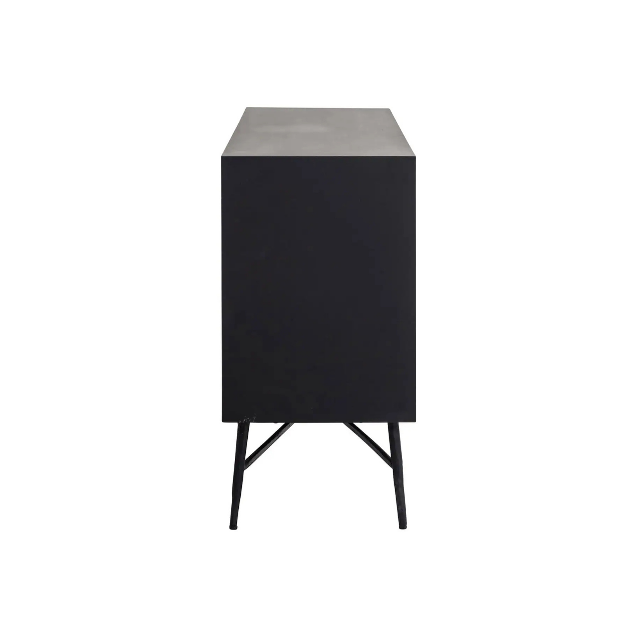 Noir Brass Accent Sideboard