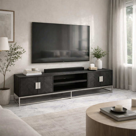 Noir Linea TV Cabinet