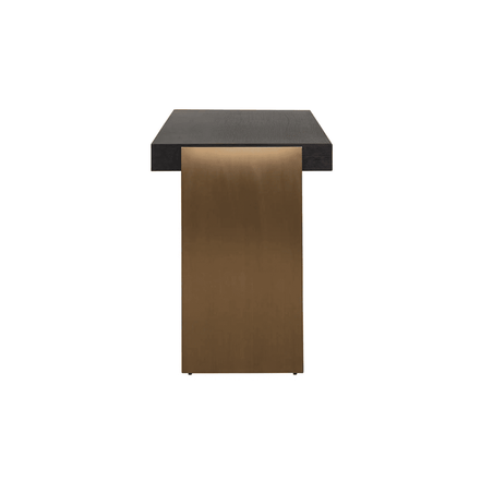 Noir Luxe Office Desk