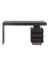 Noir Luxe Office Desk