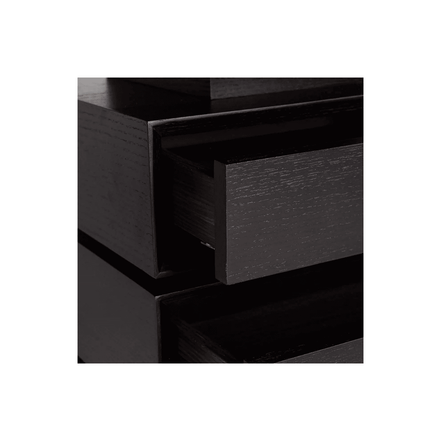 Noir Luxe Office Desk