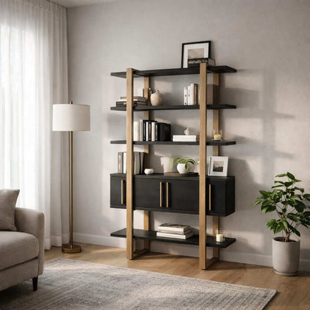 Noir Modern Bookshelf