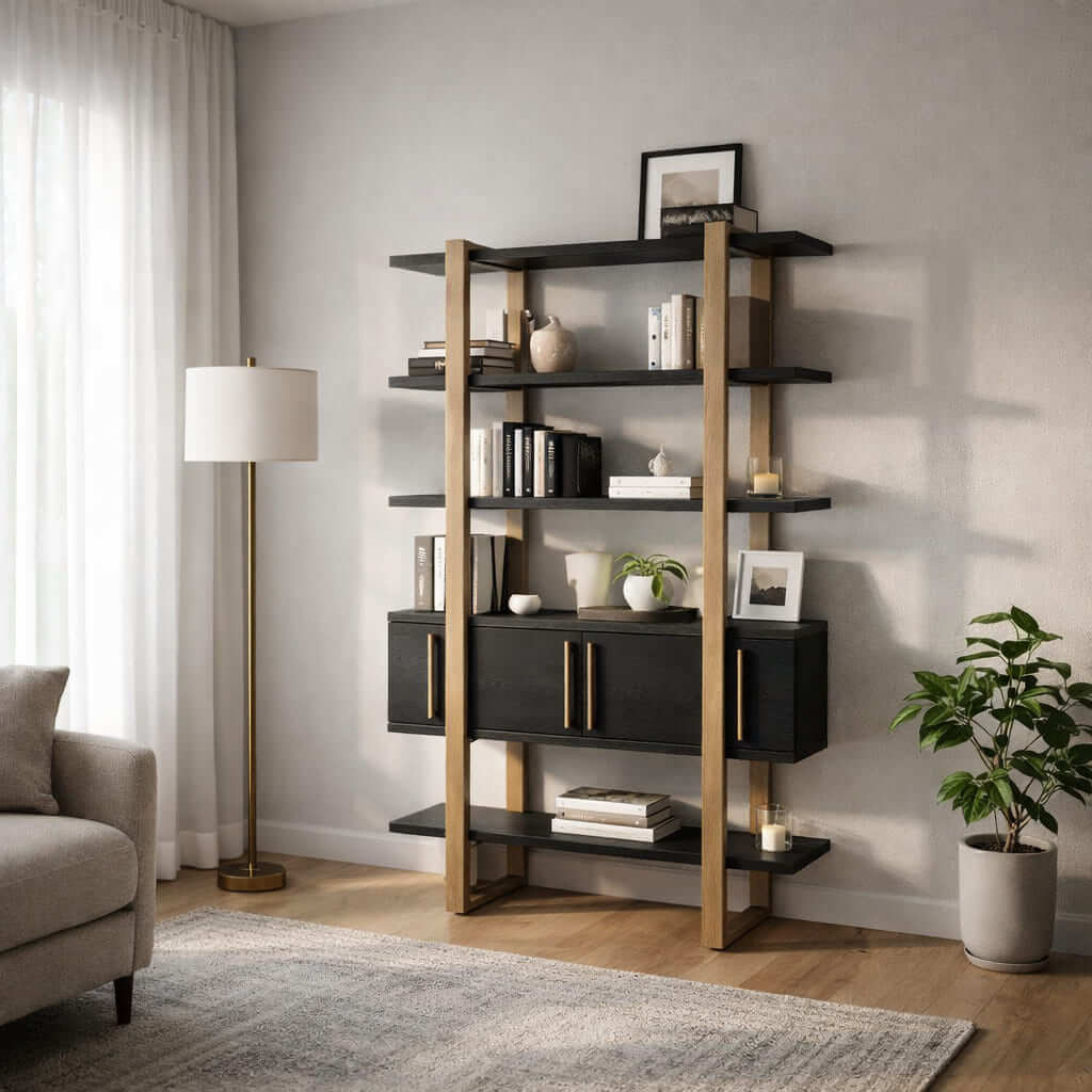 Noir Modern Bookshelf