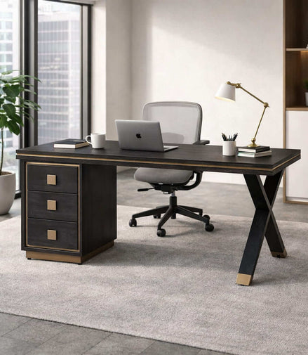 Noir Studio Office Desk
