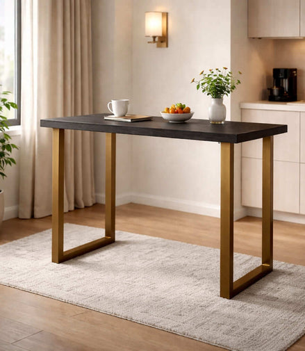 Noir Timber Bar Table