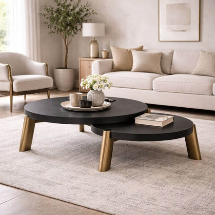 Noir Timber Coffee Table