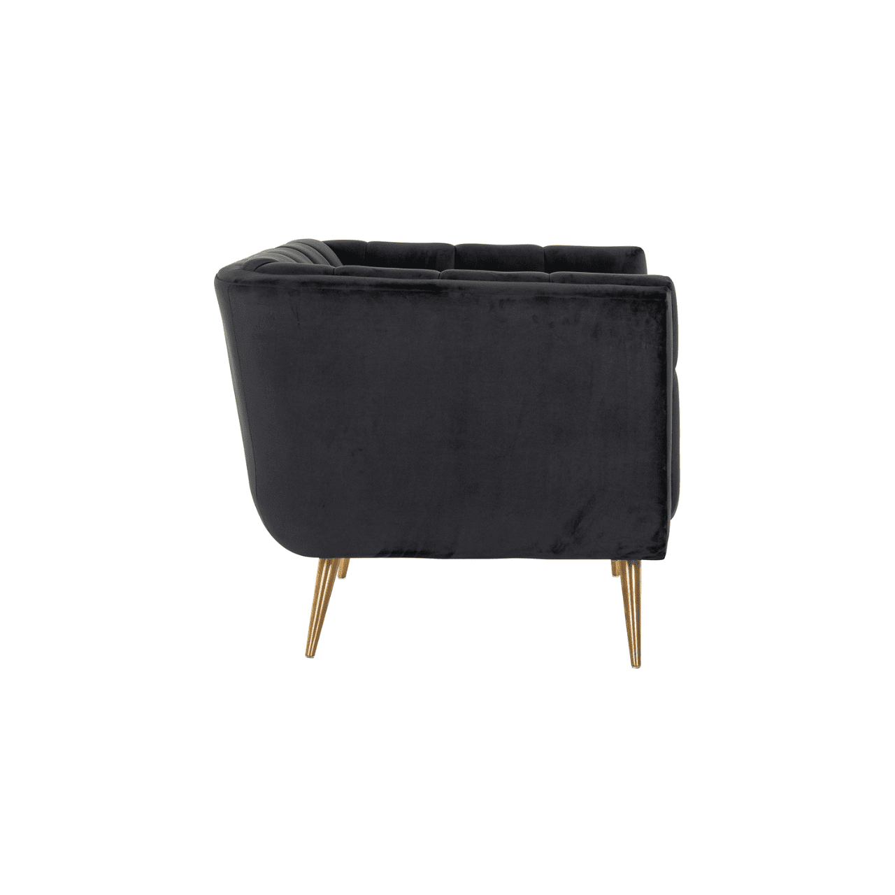 Noir Elegance Lounge Chair