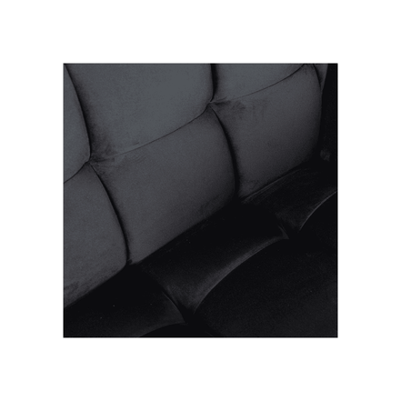 Noir Elegance Lounge Chair